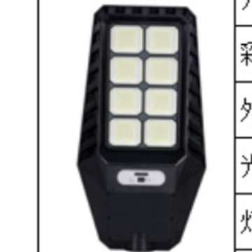 高亮160LM户外一体化太阳能路灯60-120W红外感应壁灯庭院灯停车场