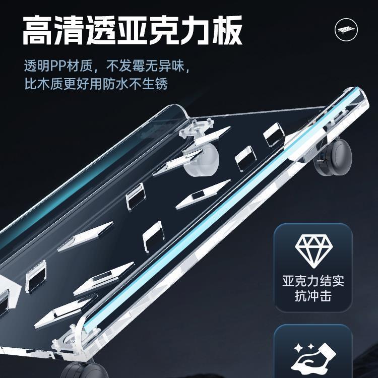 电脑主机托架桌下台式机箱托架办公室可移动底座带滑轮置物架新款
