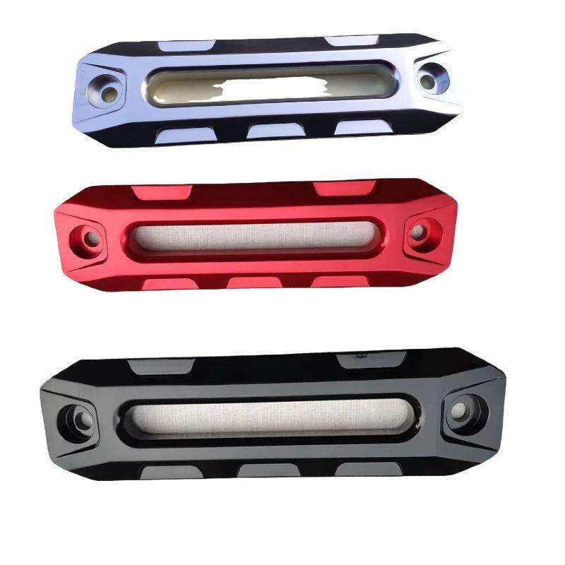 越野车绞盘铝导口 挡绳架 挡绳器配件导绳器尼龙绳绞盘绳出绳口