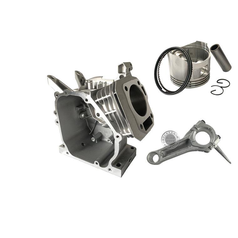 汽油机发电机配件168F170FGX160 200箱体7.5HP 箱体活塞 连杆套装