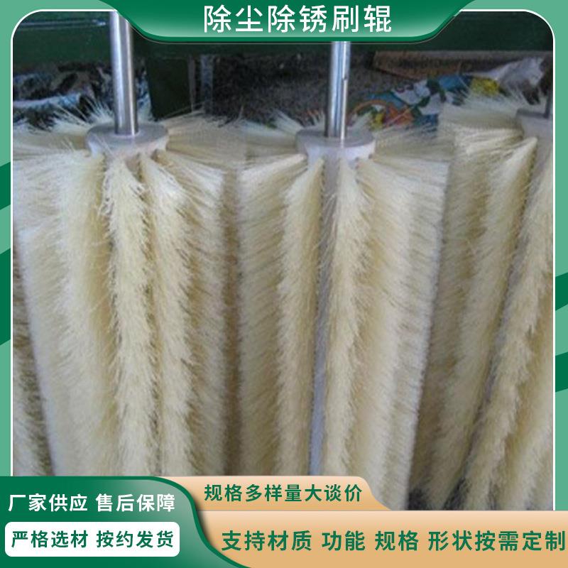 耐磨尼龙毛刷辊 除尘除锈刷辊 打磨毛刷辊汽车玻璃除尘清洗毛刷滚