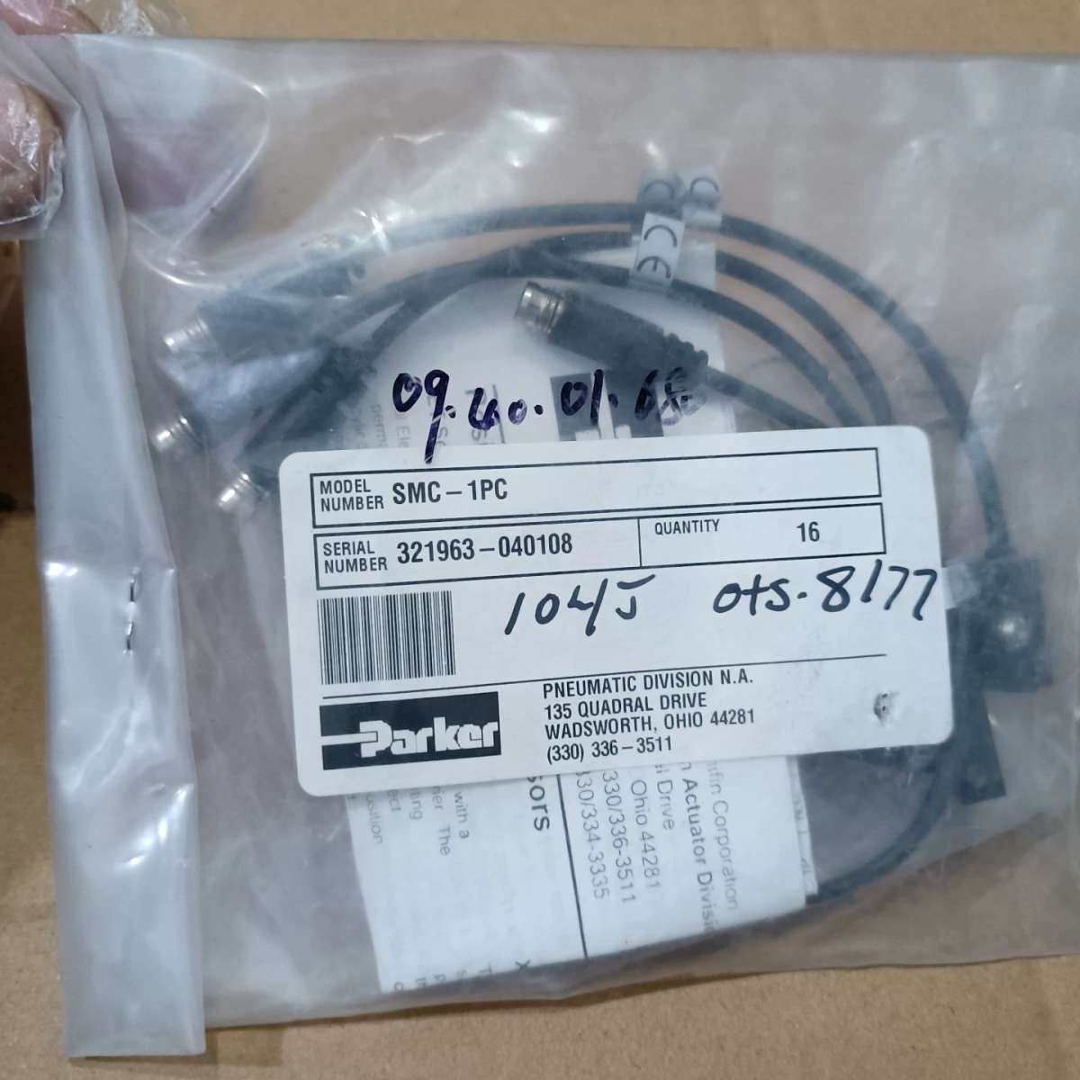 全新Parker 派克 磁性开关  -1PC，原装正品议价