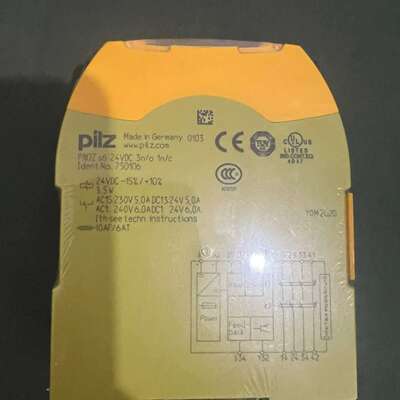 750106 pilz 皮尔兹安全继电器  S6  剩余议价