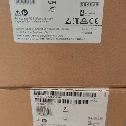 6ES7215-1AF40-0XB0全新原装，2022议价