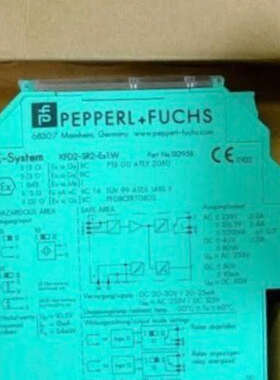 PF 132958 倍加福全新隔离式安全栅模块 KFD2-议价