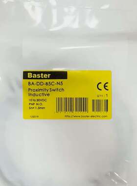 BASTER巴斯特接近开关BA-DD-85C-N5 传感器全议价