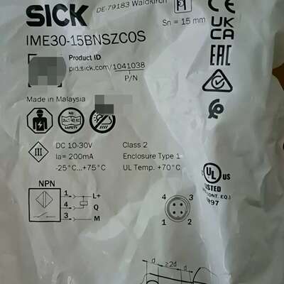 全新SICK西克接近开关IME30-15BNSZCOS，马来议价