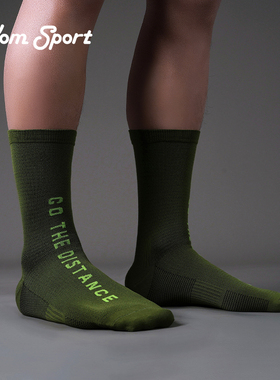 KOM骑行袜子男女公路自行车夏运动袜中长筒抑菌防臭压力袜