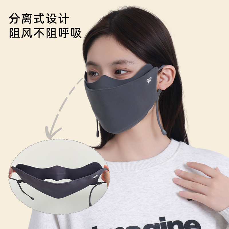 秋冬毛绒保暖口罩防寒耳罩