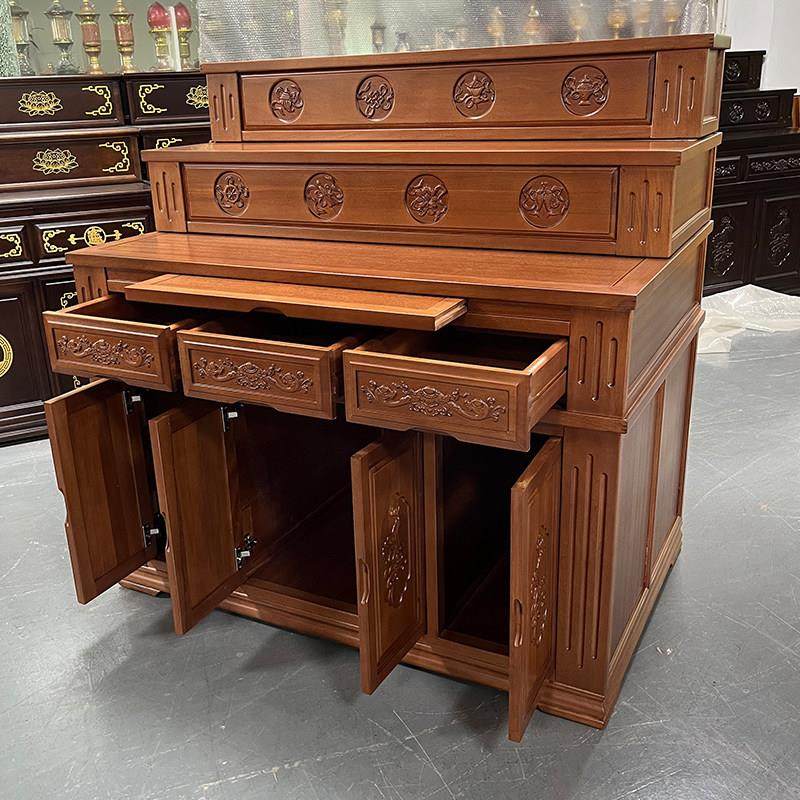 供桌实木香案家用佛龛神台上供香桌三层供台佛台中堂佛柜客厅贡台,住宅家具,供桌,淘宝优惠券,粉丝福利购,淘宝优惠卷