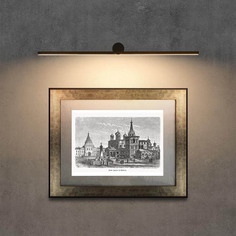 镜前灯免布线画展灯长条壁灯北欧壁画灯民宿LOGO照画背景墙挂画灯,家装灯饰光源,壁灯,淘宝优惠券,粉丝福利购,淘宝优惠卷