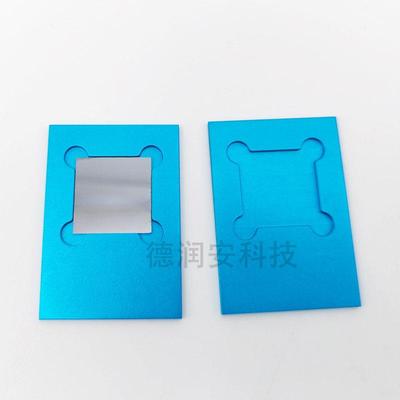 德润安科技 无衍射峰硅片 XRD样品台 无峰零背景布鲁可理学帕纳科