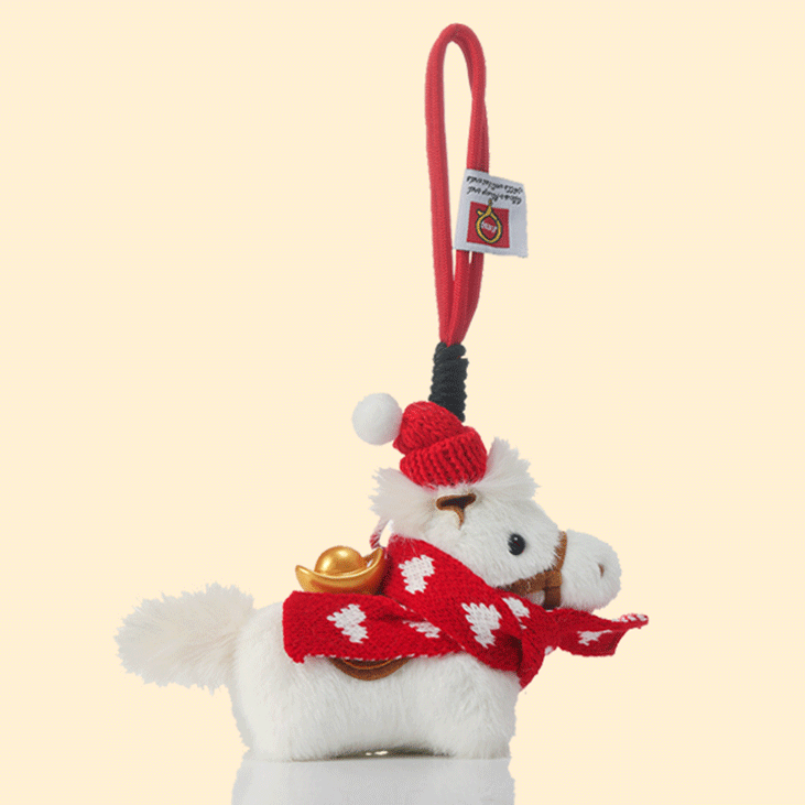 马上有钱毛绒元宝小马钥匙扣可爱玩偶公仔挂件包包挂饰新年小礼品,节庆用品/礼品,创意礼盒/礼品套组,淘宝优惠券,粉丝福利购,淘宝优惠卷