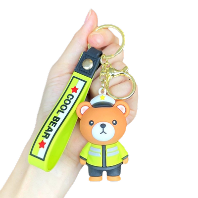 公安民警消小熊纪念品定制礼品