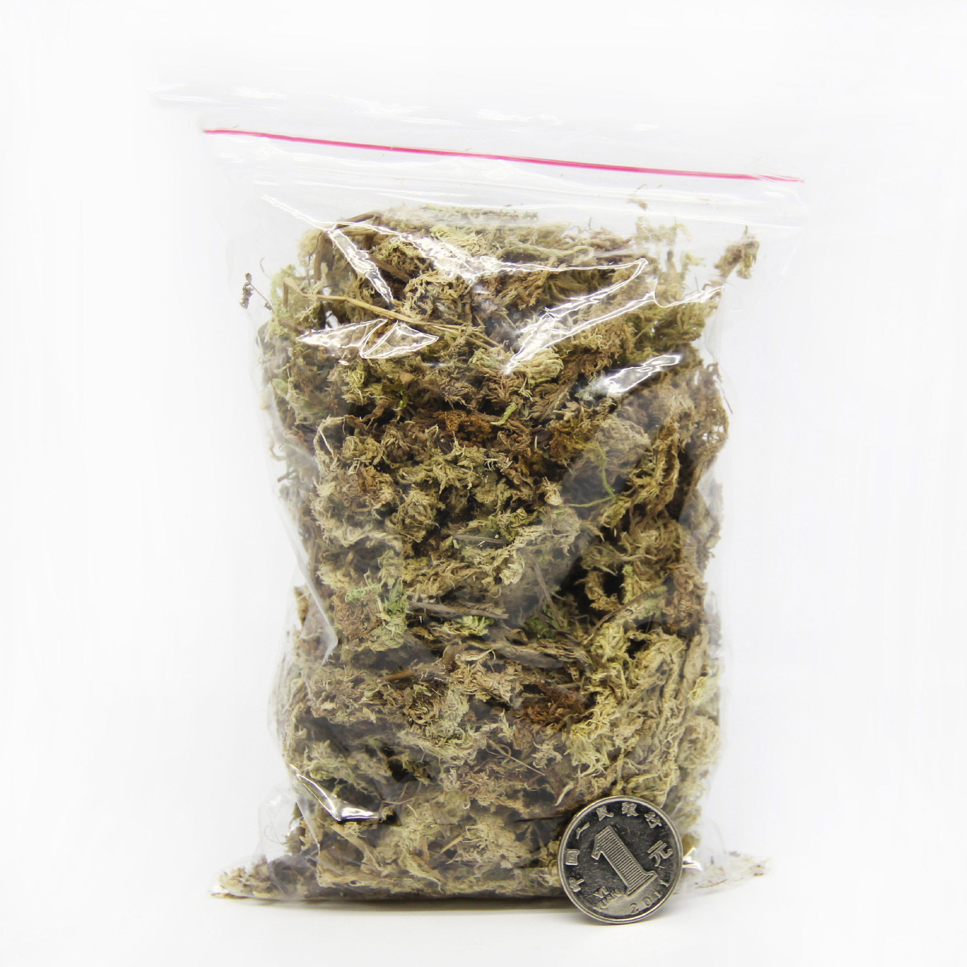 微景观水苔 花卉盆栽培育基质  国产干水苔 10g袋装无土栽培介质图片