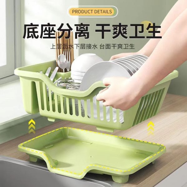 碗架加厚沥水碗架收纳架厨房水槽置物架碗柜碗盘架沥水筷子收纳架