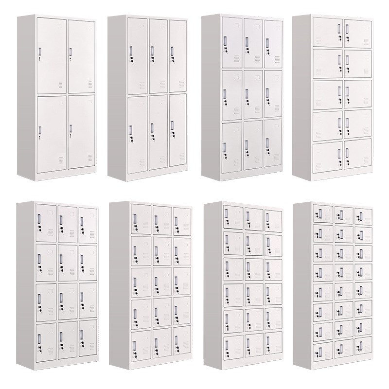 宇威更衣柜钢f制员工柜铁皮柜健身房储物存包衣柜宿舍置物柜鞋柜