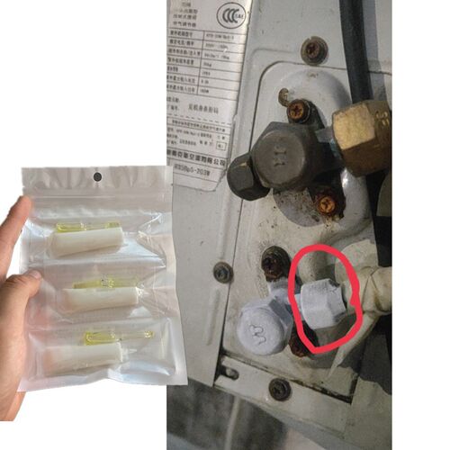 铜管断裂修复专用金属胶替代焊接牢固H抗压耐高温空调管油管补漏