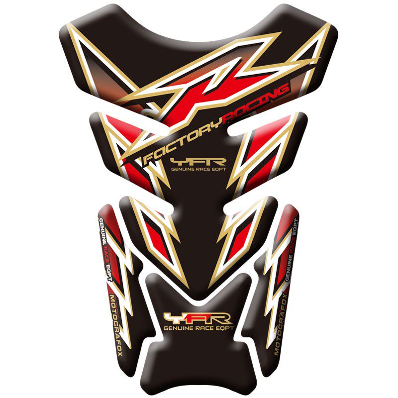 摩托车装饰油箱贴纸保护贴膜适用于Yamaha YZF RT1 R6鱼骨贴花