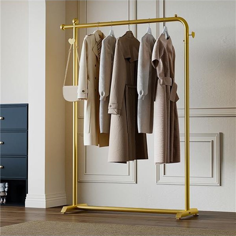 服装店挂衣架展示架落地立式衣架时尚铁艺加粗加厚挂Y衣杆衣服架