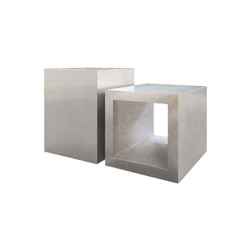 铝合金方管型材木纹铝方管铝方通吊z顶80*80*10mm铝管子空心管定