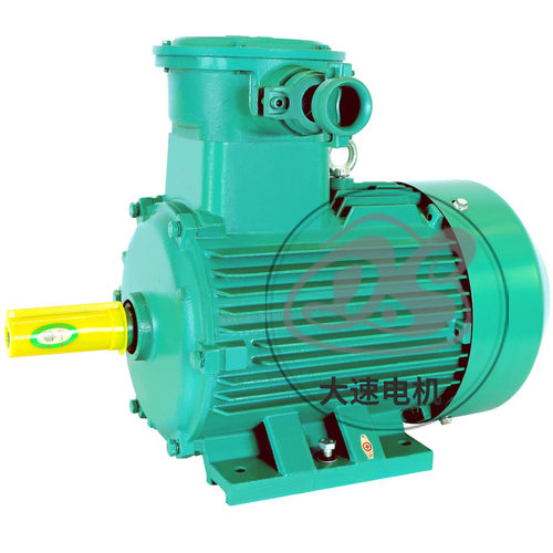 Triple-phase asynchronous motor dedicated for compressor