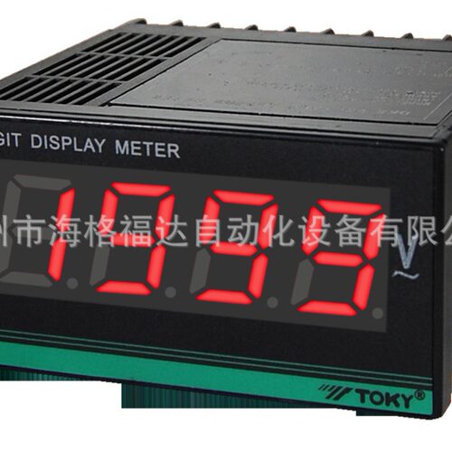 四位半电压表TOKY东崎DA8-AV100 DA8-DA2面板安装直流电流表 包邮
