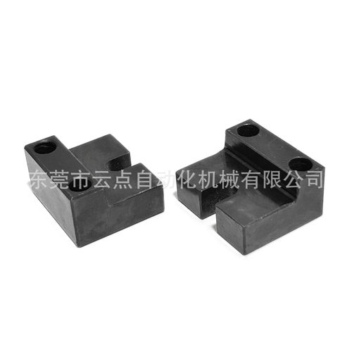 AJSLC 位置机构调整螺栓用固定块侧面安装L型 PCC11 碳钢氧化黑色