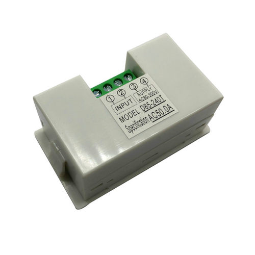 D85-240T液晶数字电流表 数显AC100A 直通电流表 交流电流表头