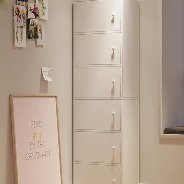 特大号卧室五斗柜客厅储物柜整理柜多层靠墙夹缝收纳柜杂物窄边柜