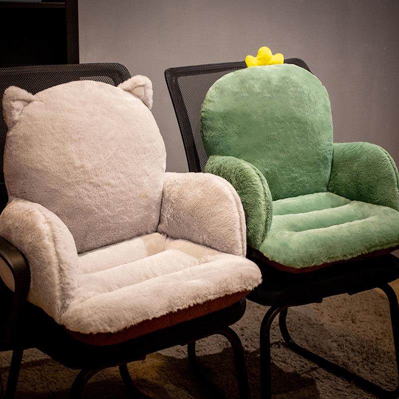 办公室椅子护腰坐垫靠垫靠背一体久坐大学生座垫宿舍屁垫座椅垫子,居家布艺,椅垫,淘宝优惠券,粉丝福利购,淘宝优惠卷