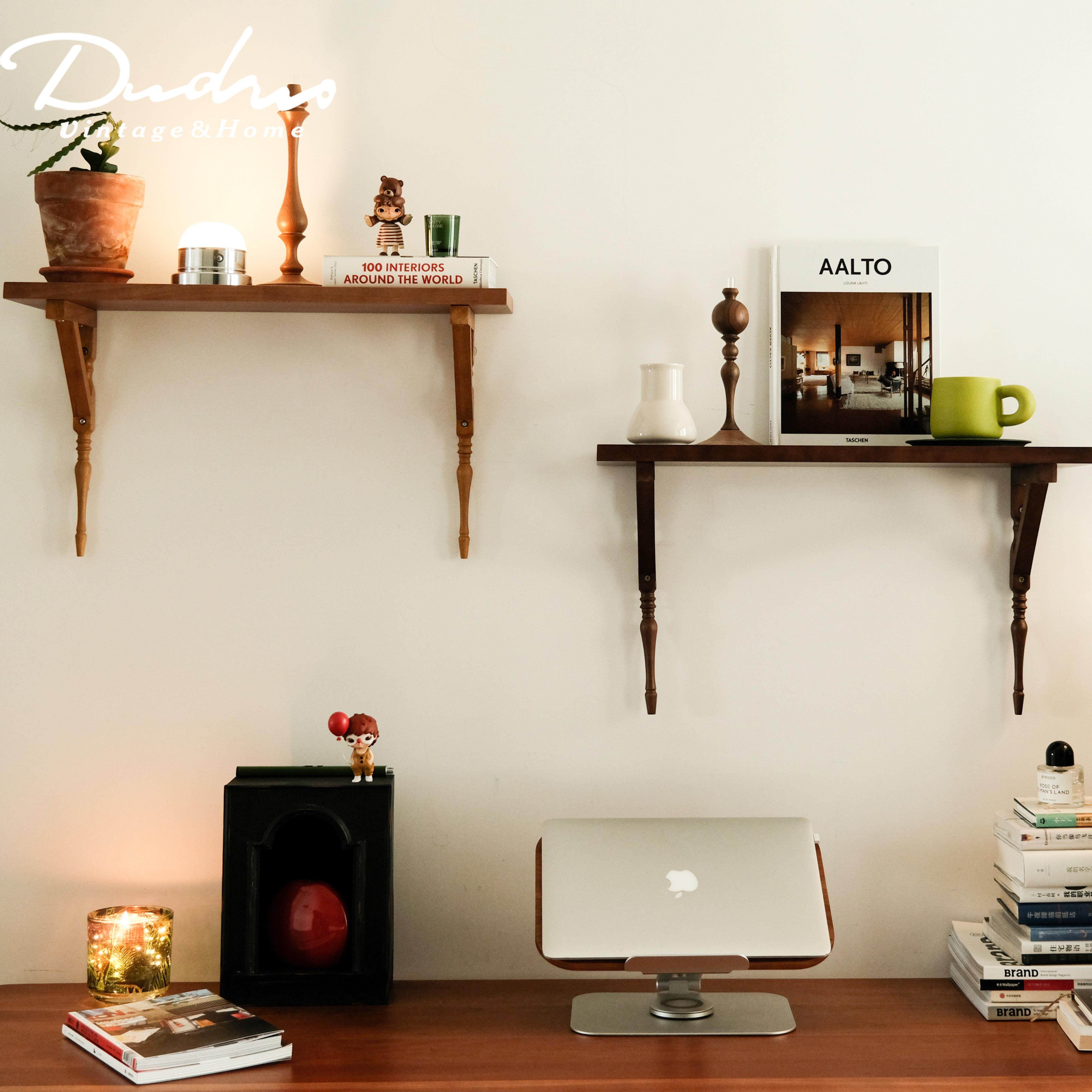 覆古实木置物架杯子收纳饭厅卧室陈列展示架墙上装饰隔板墙面书架,住宅家具,搁板/置物架/家用陈列架,淘宝优惠券,粉丝福利购,淘宝优惠卷