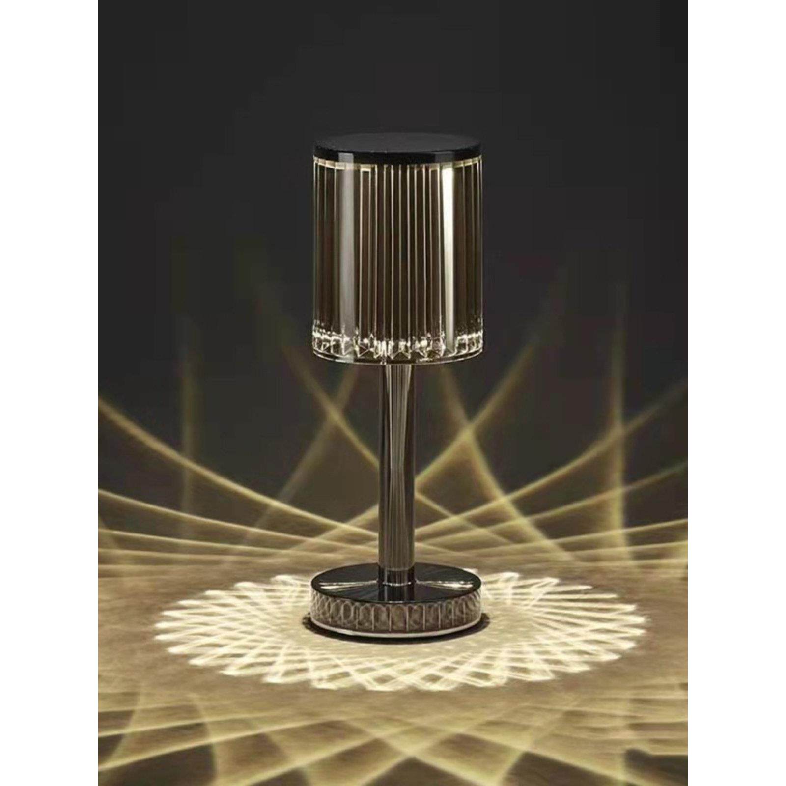 西班牙水晶台灯usb充电装饰艺术台灯酒吧餐厅卧室书房简约氛围灯