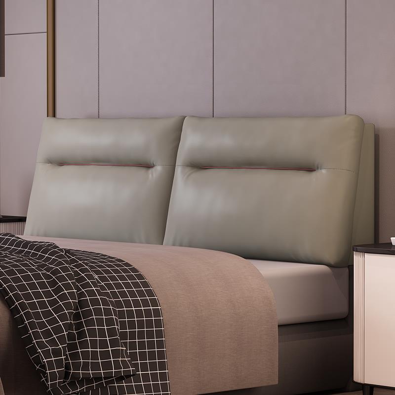 鸿容 床头靠垫软包大靠背榻榻米床头套罩科技布免拆洗现代简约