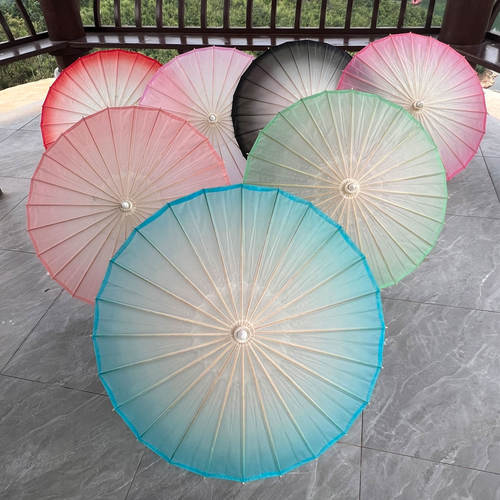 非遗手工油纸伞古风道具