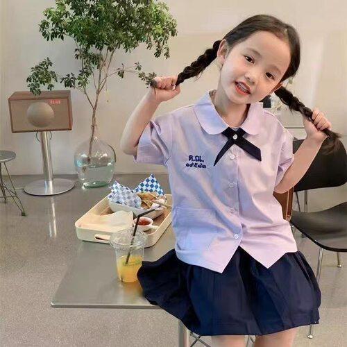 泰式学院风夏小学生毕业