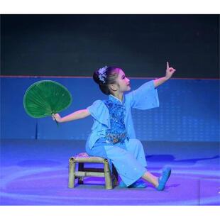 我和月亮说句话独舞马马嘟嘟骑舞蹈服小兰花奖童忆巧闺小序演出服