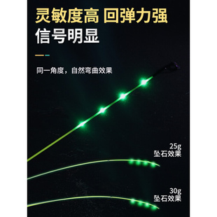 独秀四代夜光重庆小爆炸钩小矶竿矶杆碳素超硬超轻软尾发光大 新品