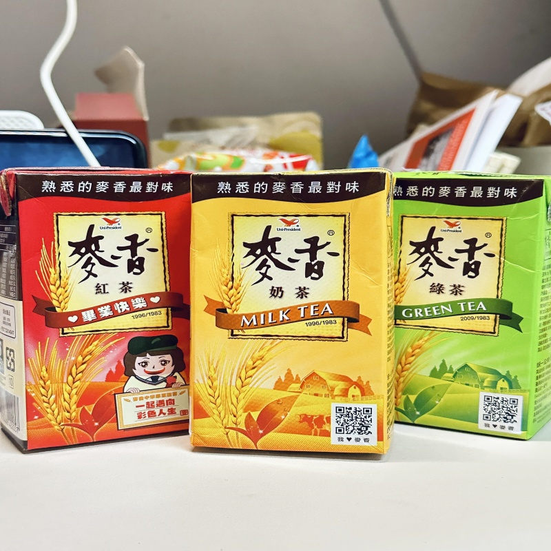 台湾进口统一麦香红茶奶茶300ml