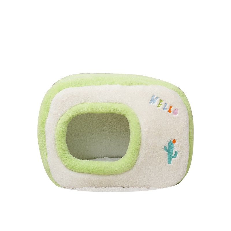 猫窝四季通用半封闭式猫屋猫咪安C全感猫房子加绒保暖宠物用品大,宠物/宠物食品及用品,猫窝/屋/帐篷/沙发,淘宝优惠券,粉丝福利购,淘宝优惠卷