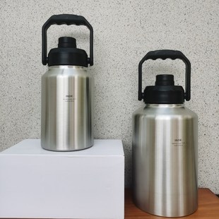 出口德国 316不锈钢保温壶 户A外便携热水瓶 运动保冰水壶双层真