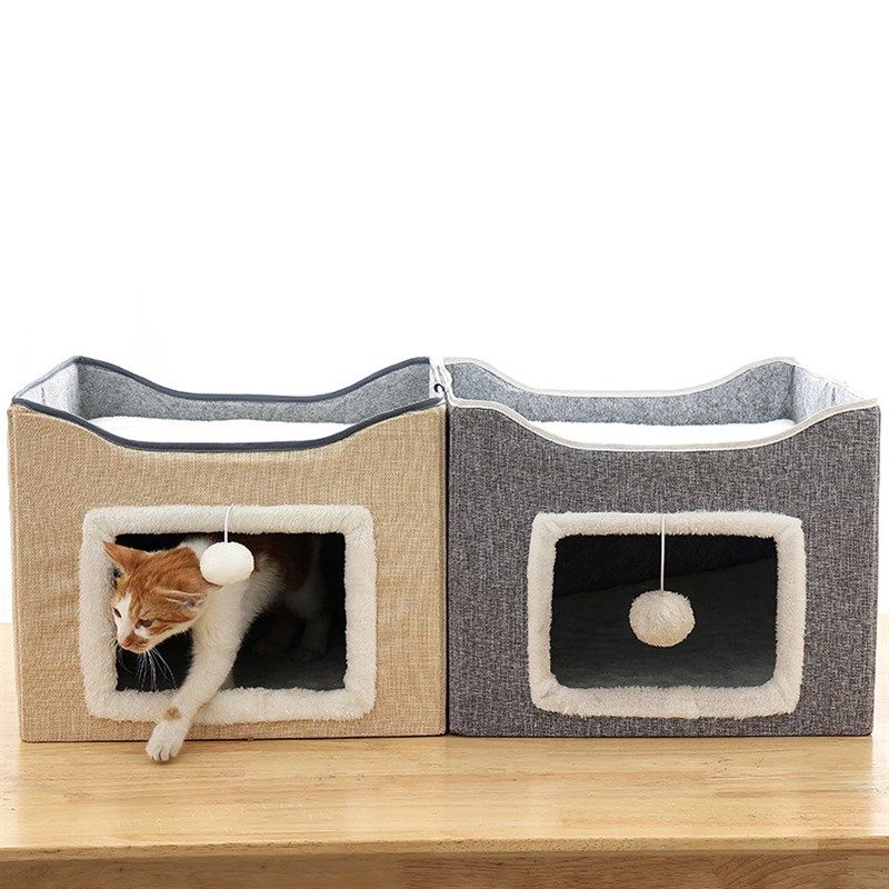 室内宠物窝可折叠猫窝四季通用猫别H墅双层猫房子现货猫窝保暖,宠物/宠物食品及用品,猫笼子/猫别墅,淘宝优惠券,粉丝福利购,淘宝优惠卷