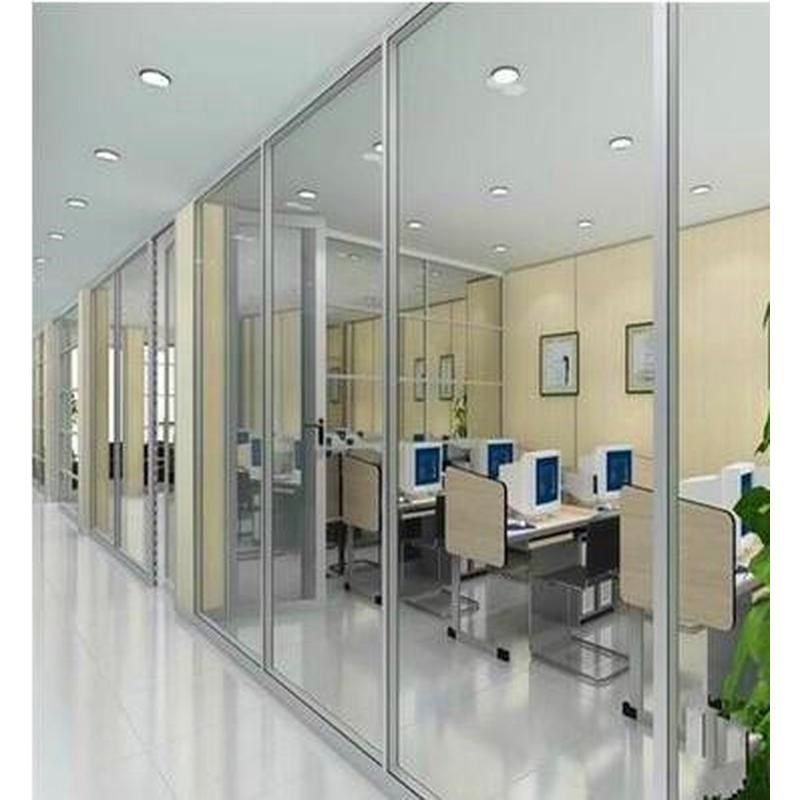 办公室玻璃隔断墙装修铝合t金钢化双层百叶隔间隔音磨砂屏风高隔,商业/办公家具,办公屏风/隔断,淘宝优惠券,粉丝福利购,淘宝优惠卷