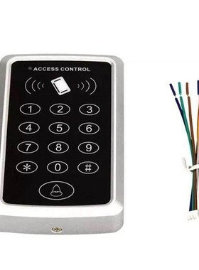 长方门禁机刷卡密码键盘贴膜贴纸贴片门禁机数字按键黑色面板面贴