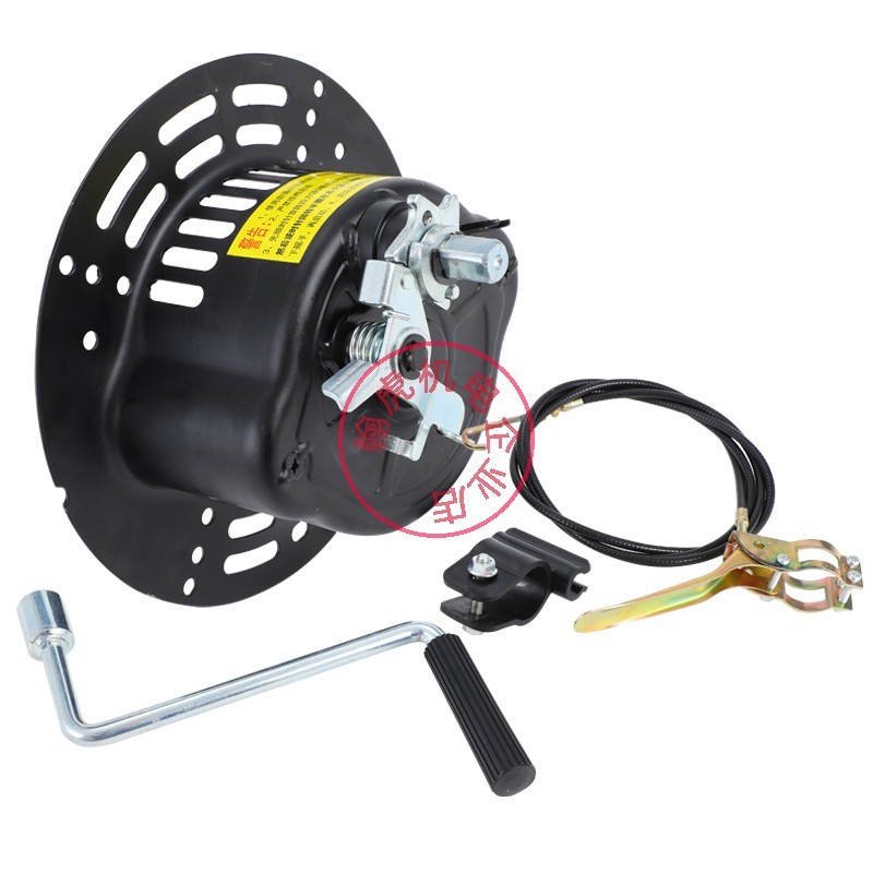 风冷柴油发电机微耕机173F 178 186F 188 192F手摇免摇免拉启动器