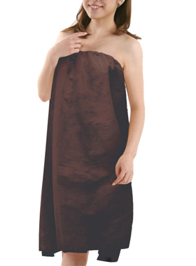 美容院抹胸浴裙一次性美容开式w裙罩酒店桑拿女款围裹胸裙-11922