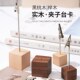 桌面展示架台卡价格标签夹子立式 卡片展示架底座价格展示牌便签夹