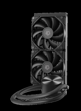酷凛霜界240一体j式CPU水冷散热器黑色无光电脑水冷LGA120/1700AM