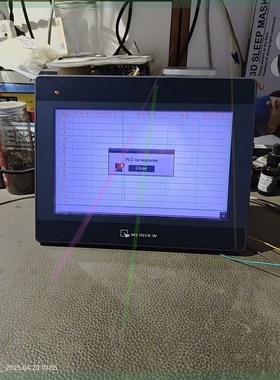 #触摸屏拆机威纶 TK6102i V5WV触摸屏,功能包好成