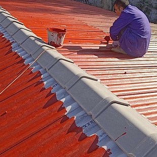 水泥瓦漆 水性瓦片漆屋顶水泥瓦翻新专用漆 防水防晒亮光瓦片油漆